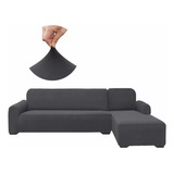 Forro Cobertor Sofa Mueble  Sala En L Esquinero 5 Puestos