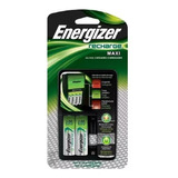 Cargador Energizer Maxi Con Dos Pilas Aa Recargables