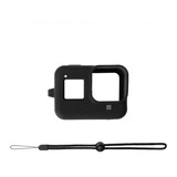 Case De Silicone Para Gopro Hero 8 Black + Cordão Ajustável