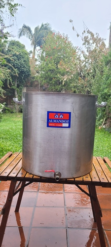 Olla Aluminio Almandoz 125 L Para Cerveza. Dos Disponibles. 