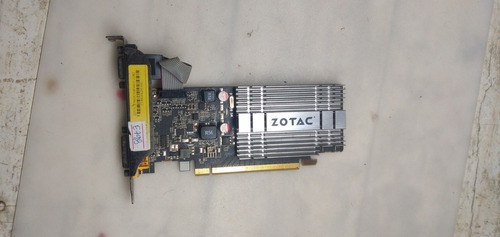 Placa De Video Zotac 8400gs 1gb 64bit Ddr2 Defeito E798