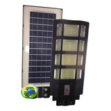 Reflector Calle Led Lámpara Exterior Panel Solar Sensor 400w