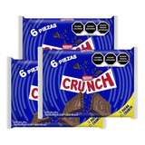 Cruch Chocolate C/leche Arroz Inflado Nestle 18 Pz