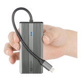 Sanzang Master 5 En 1 Usb C Hub, Adaptador Usb C A Hdmi 4k, 