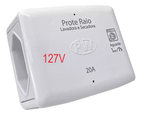 Protetor Raio 5x1, 127v, Descargas, Maquina De Lavar Roupas