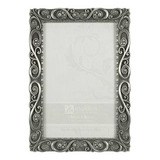 Malden Morgan Pewter Metal Picture Frame, 4 By 6-inch