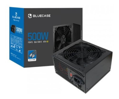 Fonte De Alimentação Pra Pc 5000w Blu500-e V2 Atx Bluecase 