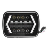 Faro De Haz Alto/bajo De Luz Cuadrado Led  5x7 Pulgadas Jeep