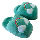 Pantuflones Animados - Pantuflas De Arcoiris