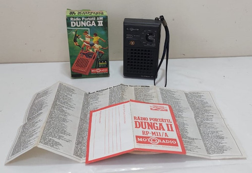 Rádio Motoradio Dunga Ii 2 Rp-m11/a Com Caixa E Folhetos