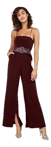 Jumpsuit De Pierna Ancha Con Cinturón Express Talla 6