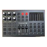 Placa De Som Efeito Sonoro Áudio Mixer Interface C Bateria