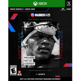 Videojuego Nfl 21 Para Xbox Seriesx, Xbox One