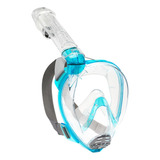 Máscara De Mergulho E Snorkeling Full Face Cressi Mini Baron Cor Transparente - Acqua