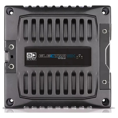 Módulo Amplificador Banda Electra Bass 3K4 3000W 4 Ohms Preto | Frete grátis