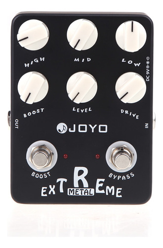 Pedal De Efeito: Guitarra Jf-17 Joyo Metal Distortion Pedal