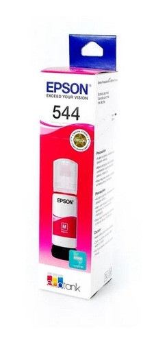 Botella De Tinta Epson T544 Magenta