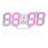 Petilleur Reloj Despertador Digital 3d, Reloj Led De Pared C