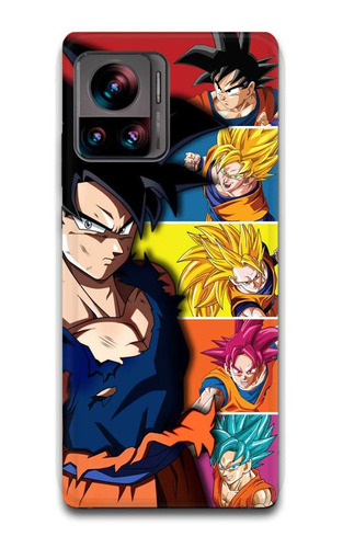 Funda Dragon Ball Goku 7 Para Motorola Todos