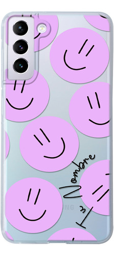 Funda Para Galaxy Caritas Felices Para Mujer Con Nombre