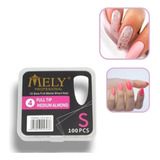 Tips Para Soft Gel Y Press On Nails Mely X100 Pcs 3 Tamaños