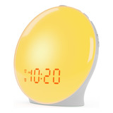 Reloj Despertador De Luz De Amanecer Para Niños Con Sueño.