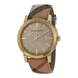 Reloj Burberry Clásica Bu9026 De Acero Inox. P/unisex 