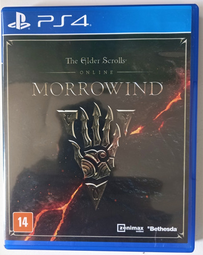 Jogo The Elder Scrolls Online Morrowind Original Ps4 Cd.
