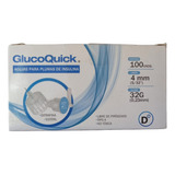 Aguja Pluma De Insulina 4 Mm 32 G Glucoquick