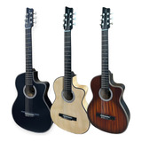 Guitarra Acústica Mate +forro+método +pick +envío Gratis 