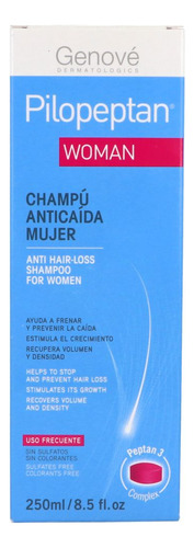 Pilopeptan Woman Shampoo Caja Con Frasco 250 Ml