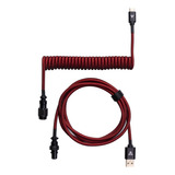 Cable Para Teclado Fantech Ac701 Coiled Usb-c Red