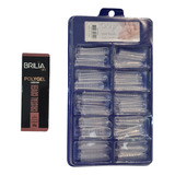 Kit Brilia Nais Polygel Cristal Camel+molde F1 Curvatura C