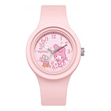 Reloj My Melody Sanrio Para Niñas Rosa Pastel Juguete Full