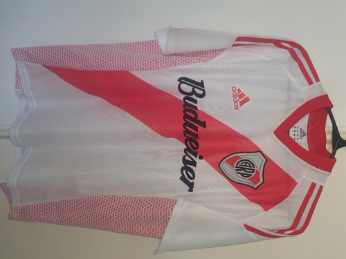 Camiseta River Plate Titular 2003 adidas Budweiser #15