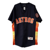 Camisola Jersey Béisbol Houston Astros Colores Bordado