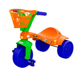 Triciclo Infantil Esportes Com Cestinha P/ Brinquedo Xalingo