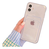 Funda Clear Pocket Compatible iPhone 7 8 Xs Max 11 12 13 Pro