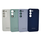 Funda Silicone Cover Para Samsung S23 Plus + Vidrio Full9d