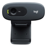 Webcam Webcam C270 Câmera De Gravação Logitech Pc Video And