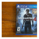 Uncharted 4 Ps4 Físico - Usado