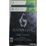 Juego Resident Evil 6 Archives Para Xbox 360 Original