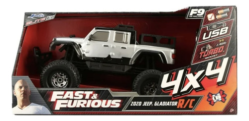 Carro Control Remoto Rapido Y Furioso Jeep Gladiator 1:12 45 Cms Largo