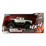 Carro Control Remoto Rapido Y Furioso Jeep Gladiator 1:12 45 Cms Largo