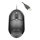 Mouse Multilaser  Office Mo300 Preto