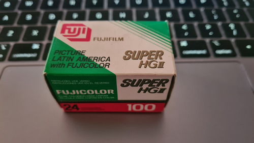 Rollo Fuji Super Hg Ii 100 24 Exp. Vencido
