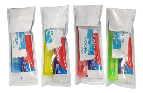 Kit C/20 Colgate - Escova, Creme Dental Mini E Fio 40 Cm