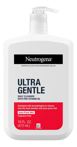 Neutrogena | Ultra Gentle | Limpiador Facial | Vitamina B5