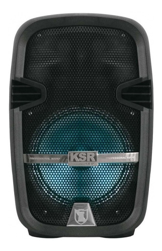 Bocina Kaiser Msa-7908 Portátil Con Bluetooth Negra 100v/240v 