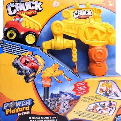 Auto Grúa Chuck & Friends Hasbro Color Rojo